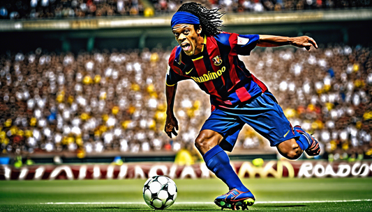 The Magic of Ronaldinho: A Heroic Tale with a Dragon!