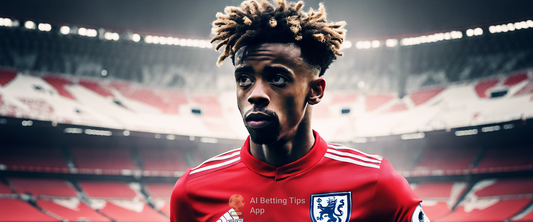 Angel Gomes in action during a football match for Lille.