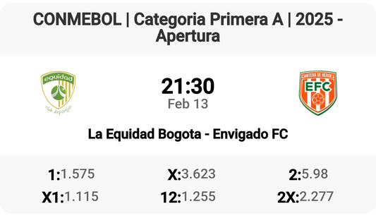 La Equidad vs Envigado: Clash of the Titans! 🌟