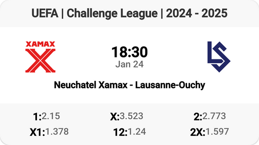 Exciting Clash: Neuchatel Xamax vs Lausanne-Ouchy!