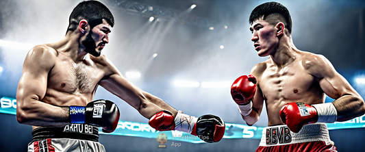 Artur Beterbiev vs Dmitry Bivol boxing match promotional image