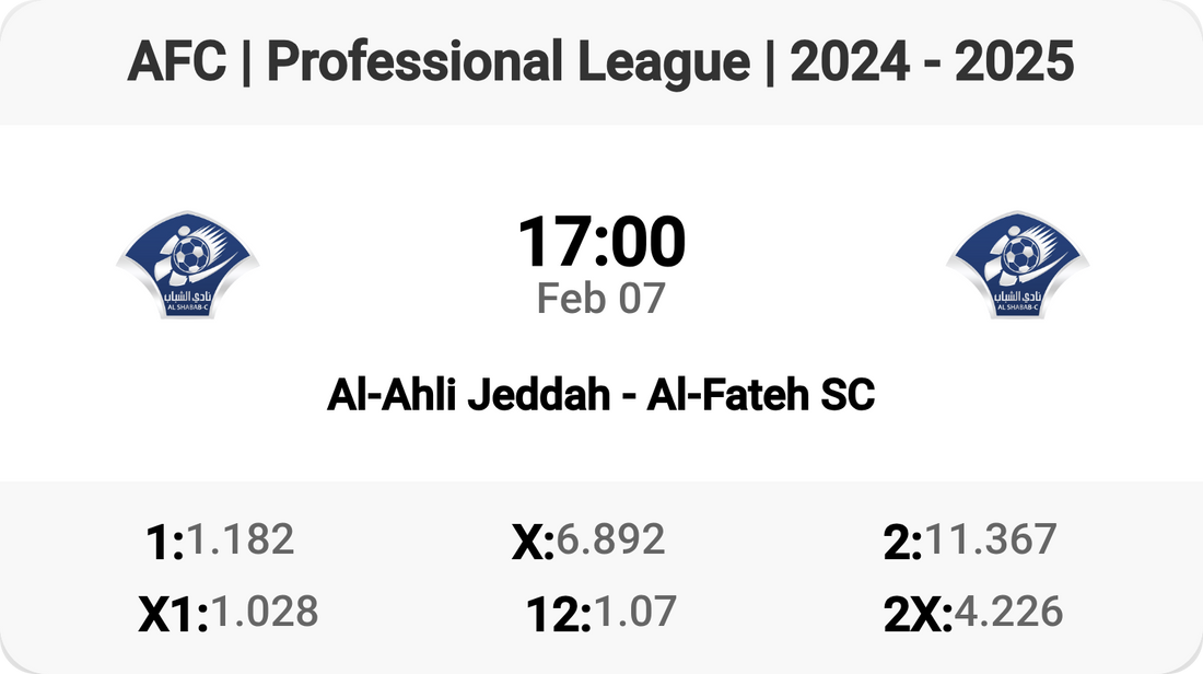 Al-Ahli Jeddah vs Al-Fateh SC: Clash of Titans! ⚽🔥