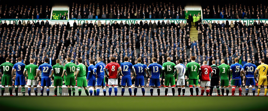 Old Firm derby match between Celtic and Rangers with no away fans.