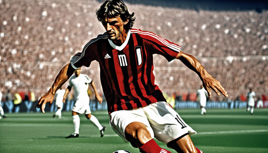 Unstoppable Paolo Maldini in Action!