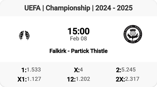 Falkirk vs Partick Thistle: Championship Clash!