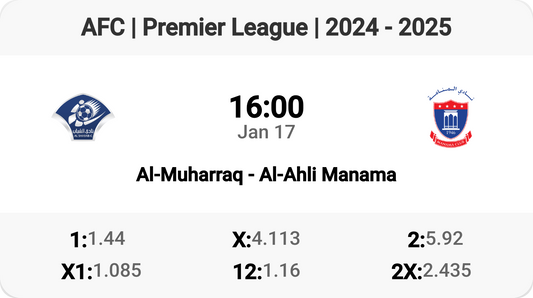 Al-Muharraq vs Al-Ahli Manama: Premier League Showdown!