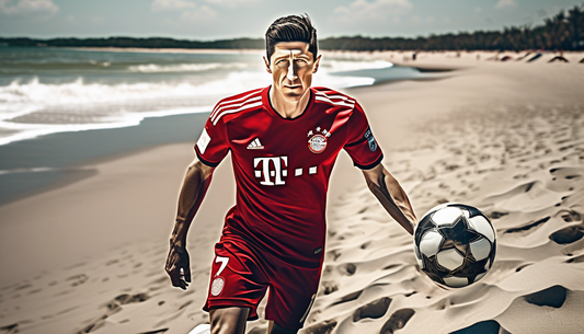 Epic Clash: Lewandowski in Action! ⚽🌊