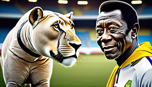 Pele’s Perfect Pass: A Tribute in 4K! ⚽️✨