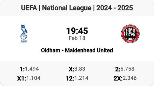 Oldham vs Maidenhead United: National League Clash!