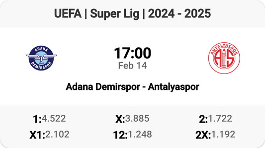 Adana Demirspor vs Antalyaspor Showdown! ⚽️🔥