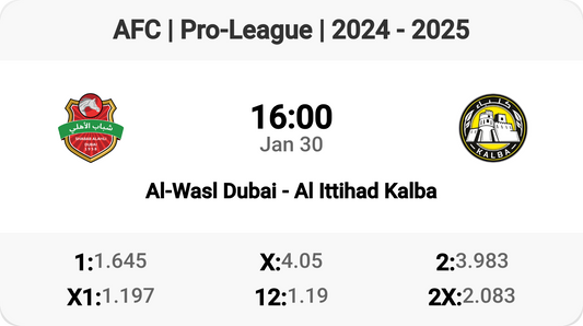 Al-Wasl Clash with Al Ittihad Kalba: Pro-League Showdown!