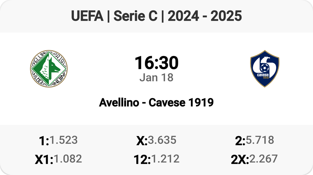 🔥 Avellino vs Cavese 1919: A Serie C Showdown! ⚽️