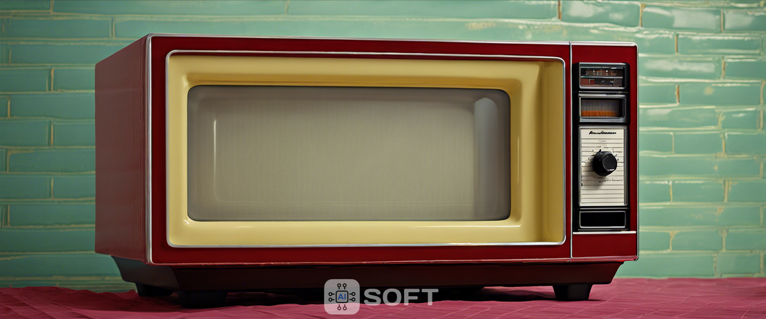 Vintage Panasonic microwave showcased at CES 2023