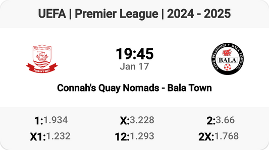 Connah's Quay Nomads Clash with Bala Town! ⚽🔥