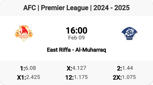 East Riffa vs Al-Muharraq Showdown! ⚽🔥