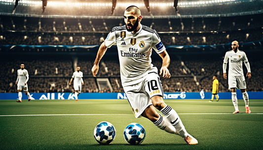 Benzema's Magic Dribble: Can He Lead the Team to Glory?