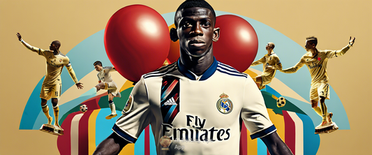 Vinicius Jr making a promise on social media after Ballon d'Or snub