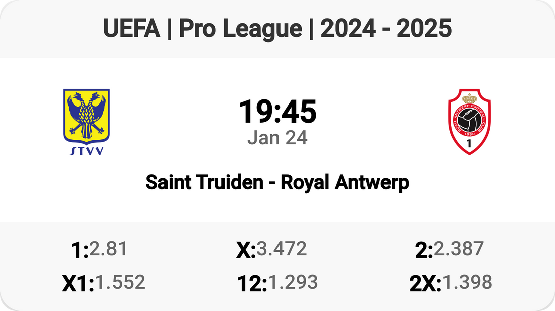 Saint Truiden vs Royal Antwerp: Clash of the Titans!