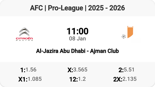 Al-Jazira vs Ajman: A Clash of Titans!