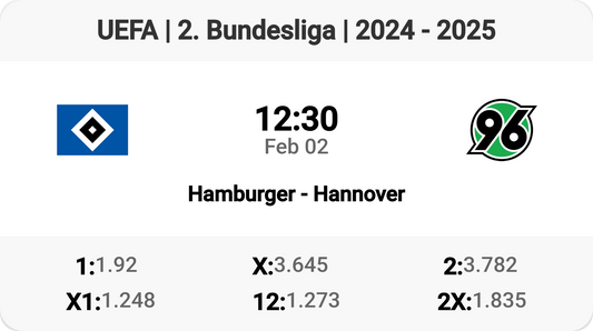 Exciting Clash: Hamburger vs Hannover Tomorrow!