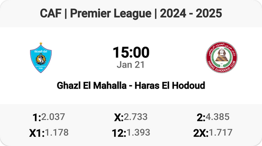 Ghazl El Mahalla vs Haras El Hodoud: Premier League Showdown!