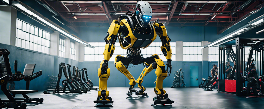 Boston Dynamics' Atlas robot showcasing advanced pushup capabilities.