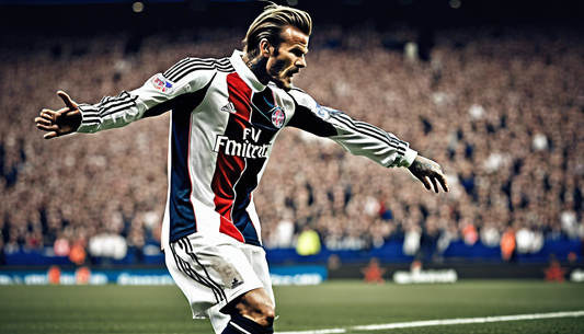 Epic Showdown: Beckham's Legendary Free Kick!