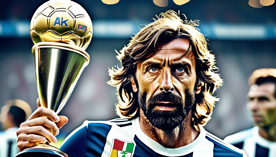Pirlo’s Trophy Lift: A Football Masterclass!