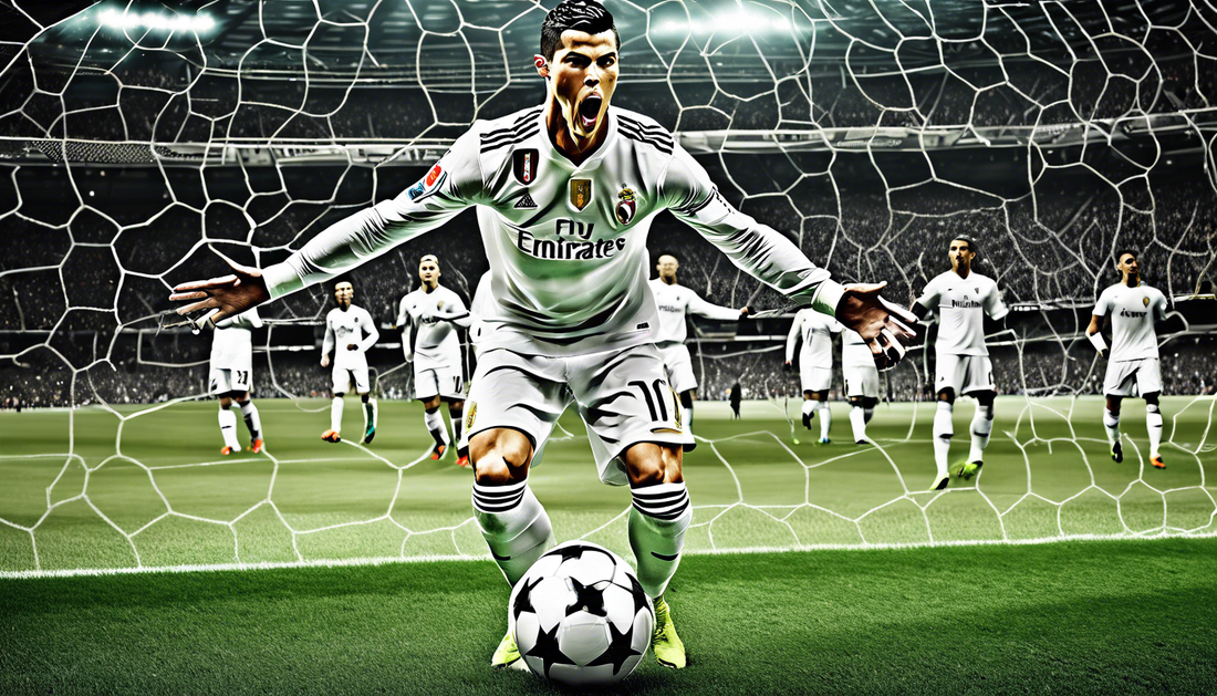 Cristiano Ronaldo's Epic Goal Celebration!