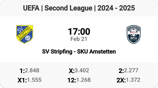 Match Preview: SV Stripfing vs SKU Amstetten!