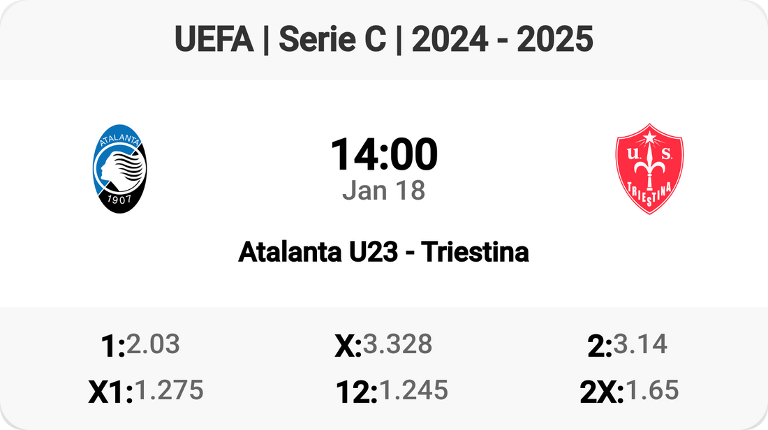 Atalanta U23 vs Triestina: Epic Serie C Clash Tomorrow!