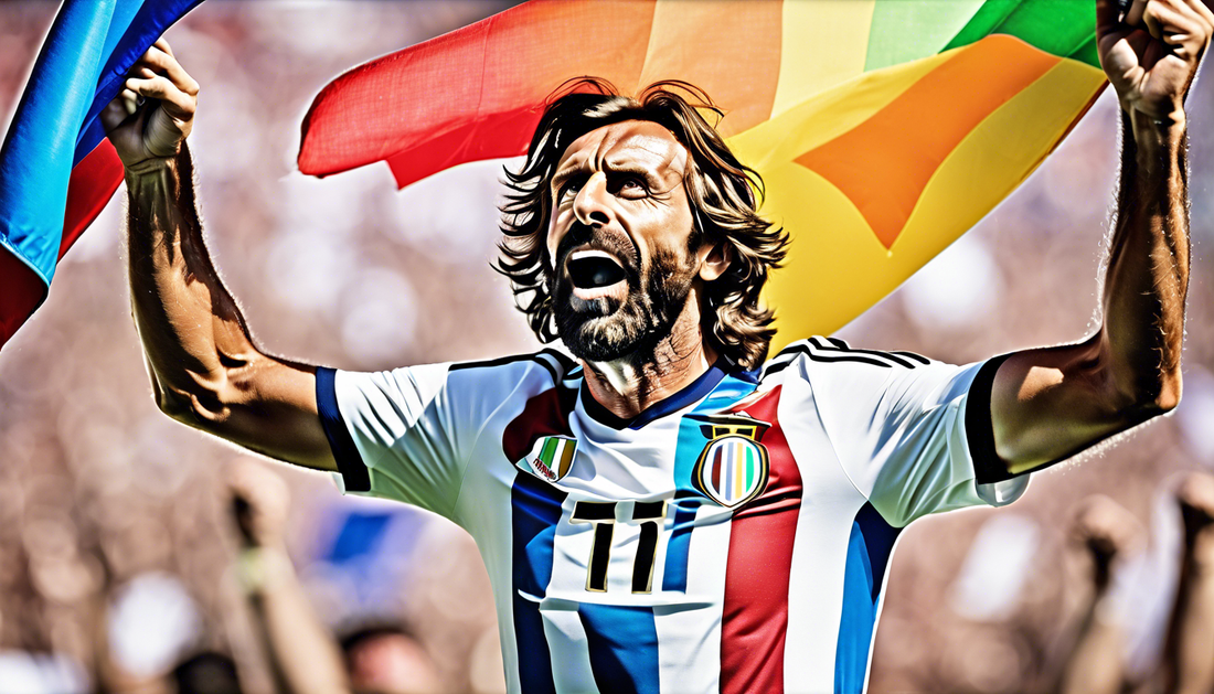 Andrea Pirlo's Epic Rainbow Flick! 🔥⚽️