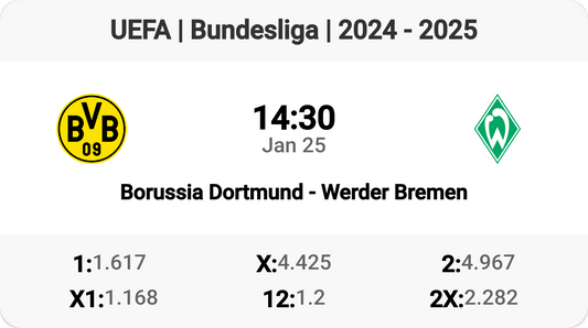 Dortmund vs Bremen: Bundesliga Showdown Tomorrow!