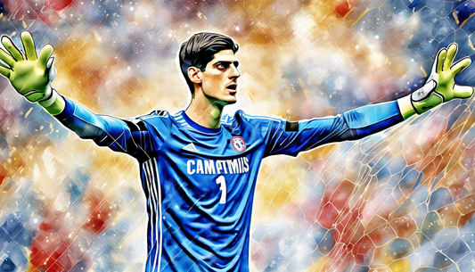 Unstoppable Courtois: The Guardian of the Goal!