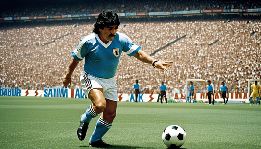 Diego Maradona: A Football Legend in Action!