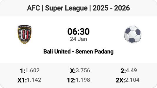 Bali United vs Semen Padang: Super League Showdown!