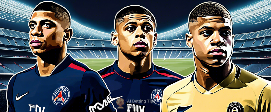 PSG president Nasser Al-Khelaifi discussing Kylian Mbappe's future.