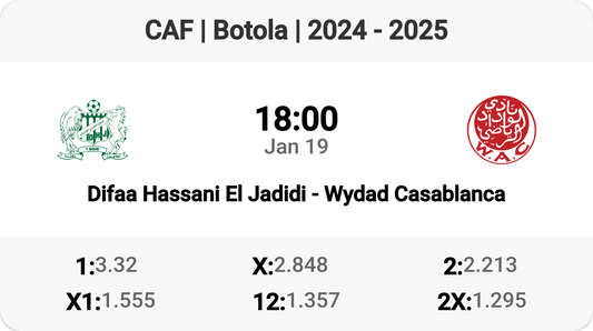 Epic Clash: Difaa Hassani El Jadidi vs Wydad Casablanca!