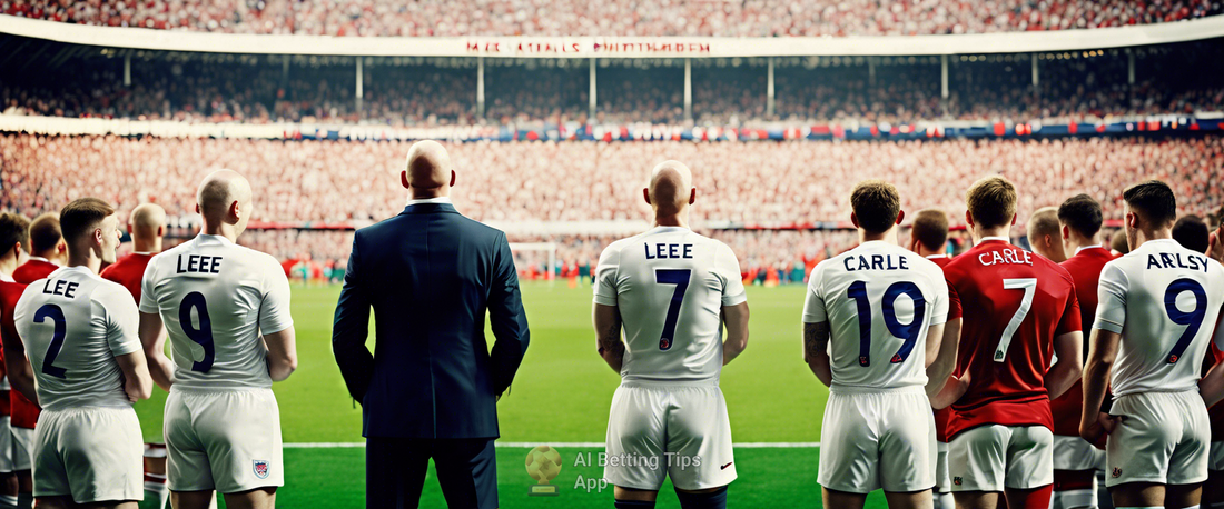 Lee Carsley during the England vs Republic of Ireland match at Aviva Stadium.