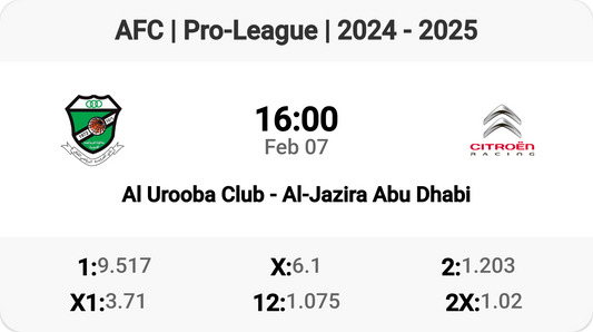 Exciting Clash: Al Urooba vs Al-Jazira Tomorrow!