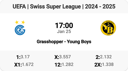 ⚽️ Epic Showdown: Grasshopper vs Young Boys Tomorrow! 🔥