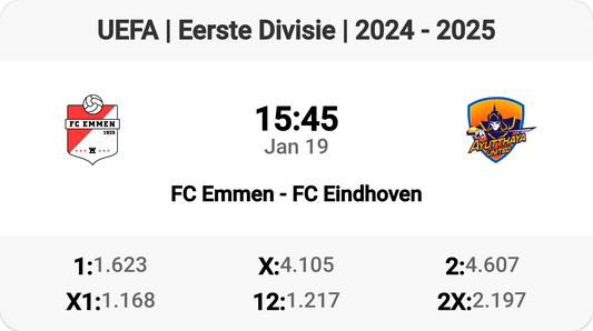 Epic Clash: FC Emmen vs FC Eindhoven!