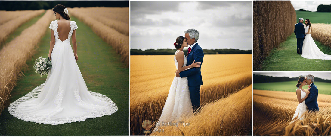 Jose Mourinho's daughter Matilde and her fiancé Danny Graham at their wedding venue.