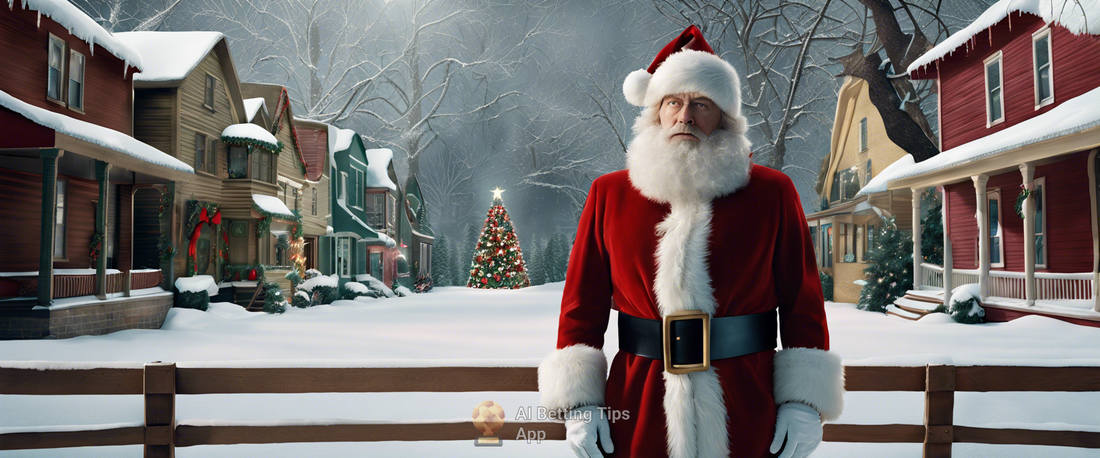 A selection of Christmas movie posters streaming on Paramount Plus.