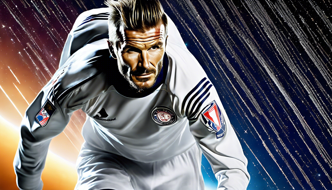 Beckham's Space Tackle: A Cosmic Football Adventure!