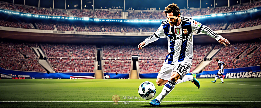 Lionel Messi celebrating his hat-trick for Inter Miami against New England Revolution.