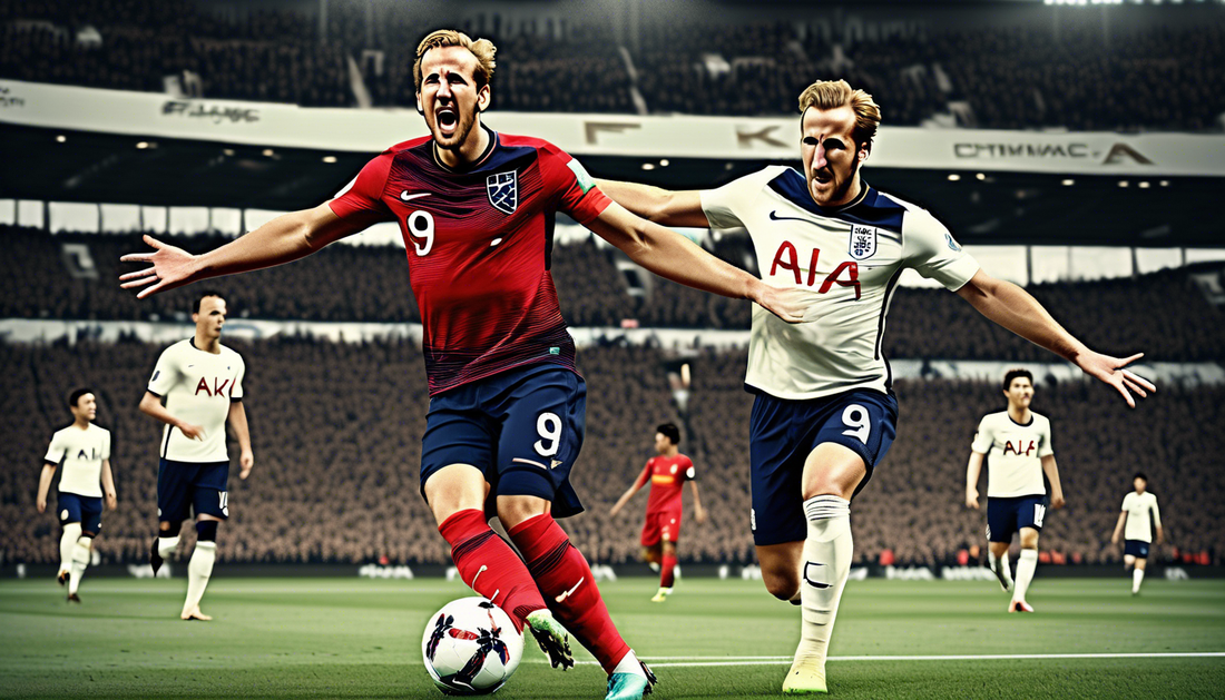 Kane's Stunning Defense & Celebration! 🦅⚽