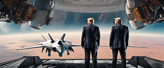 Trump and Musk in conversation, exploring new possibilities.