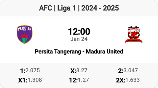 Epic Clash: Persita Tangerang vs Madura United!