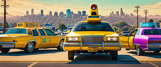 Waymo robotaxi in San Francisco depot with honking sound issue.